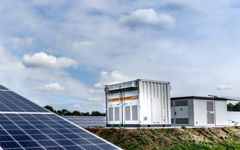 Batteries paired with solar help businesses